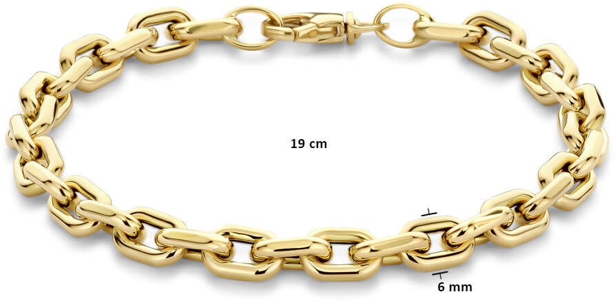 The House Of Blinckers THOB Armband 40.33133 14k Geelgoud Schakel 6mm 19cm Goud