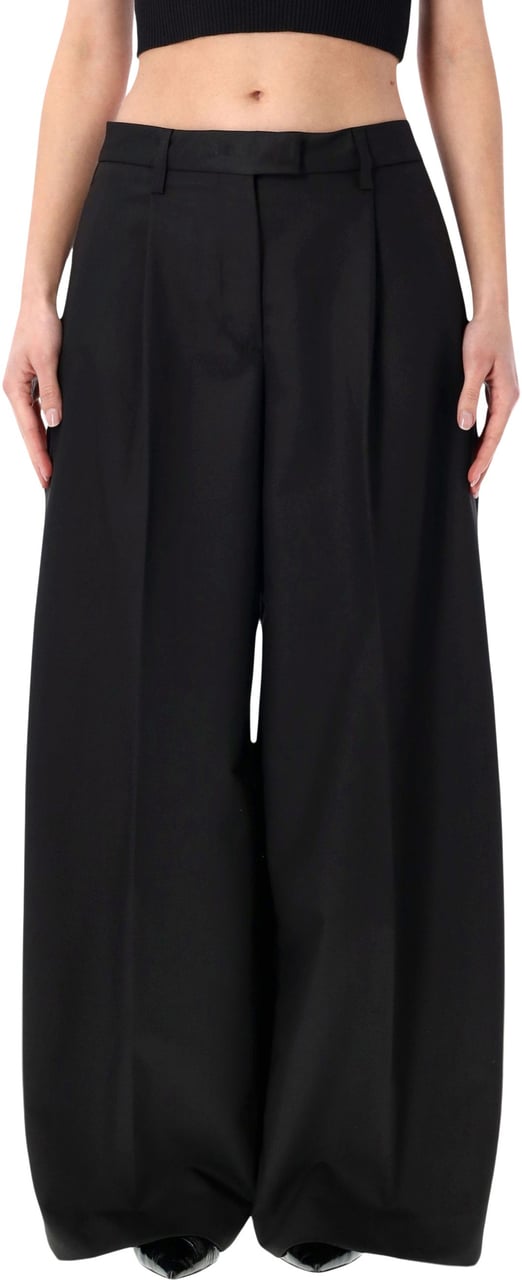 The Latest Deva Pant Nero Zwart