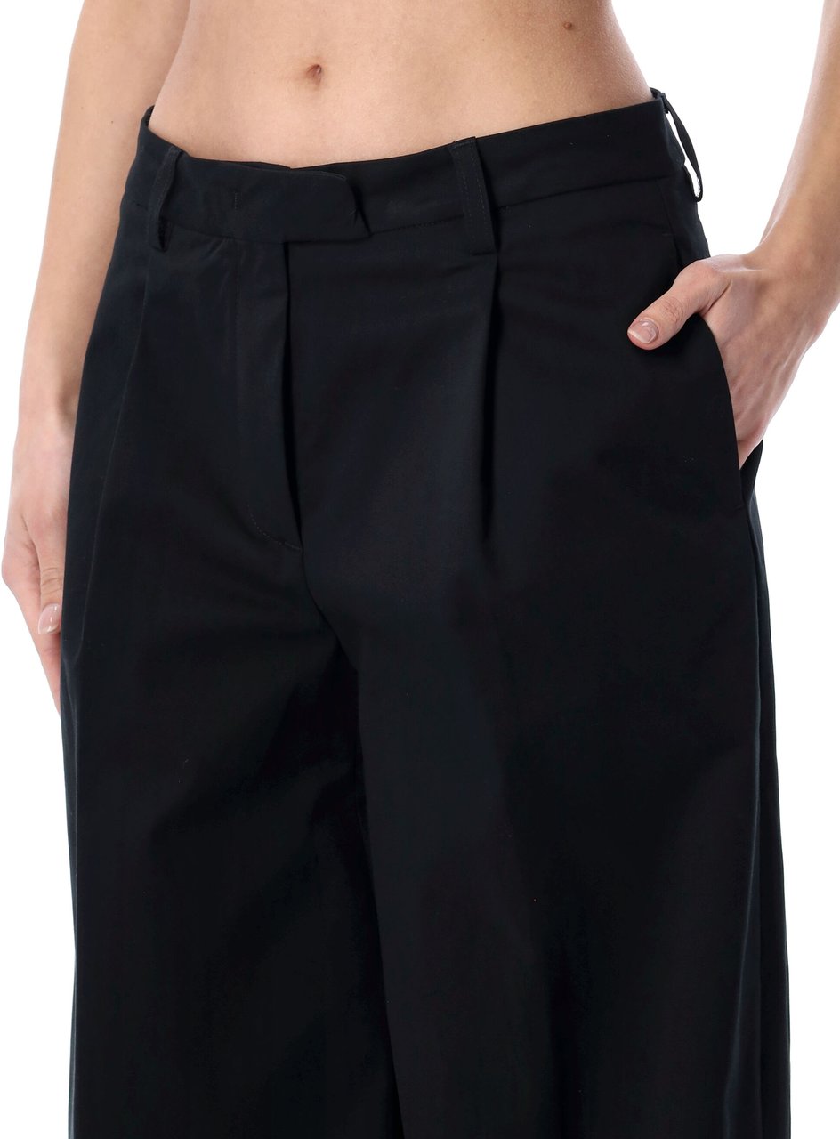 The Latest Deva Pant Nero Zwart