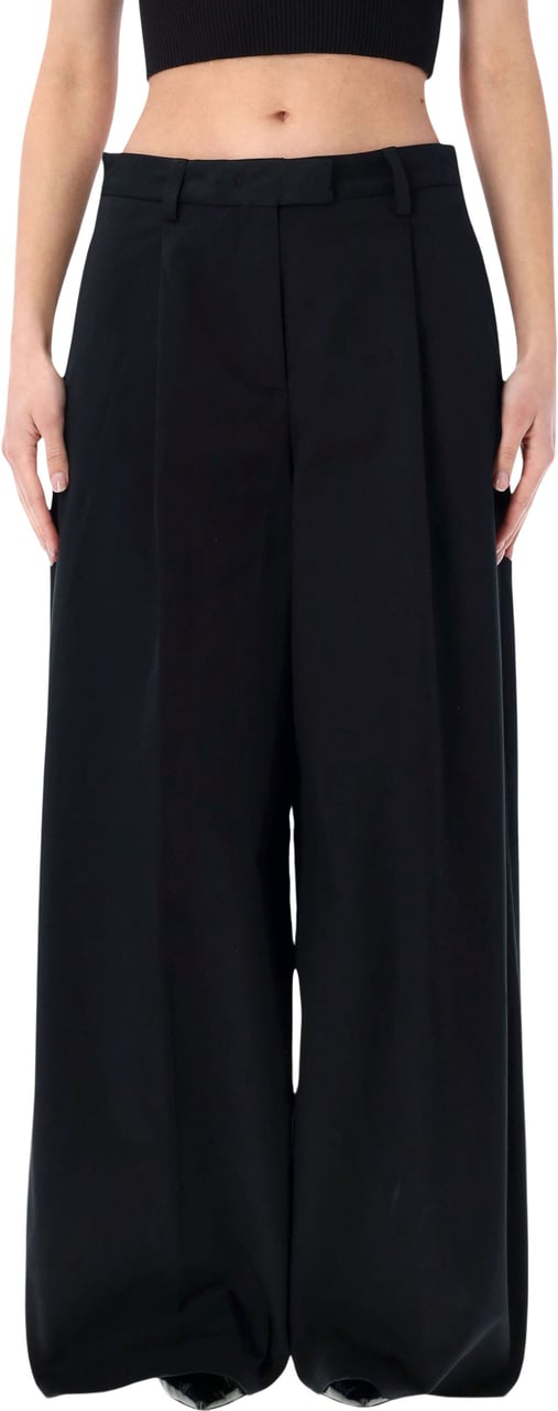 The Latest Deva Pant Nero Zwart