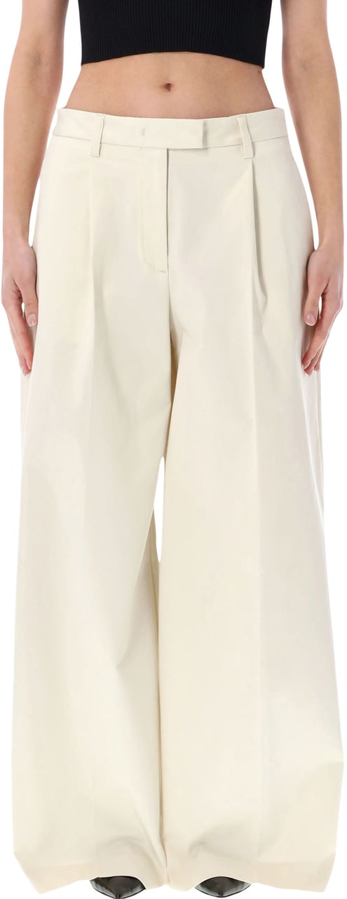 The Latest Deva Pant Bianco Wit