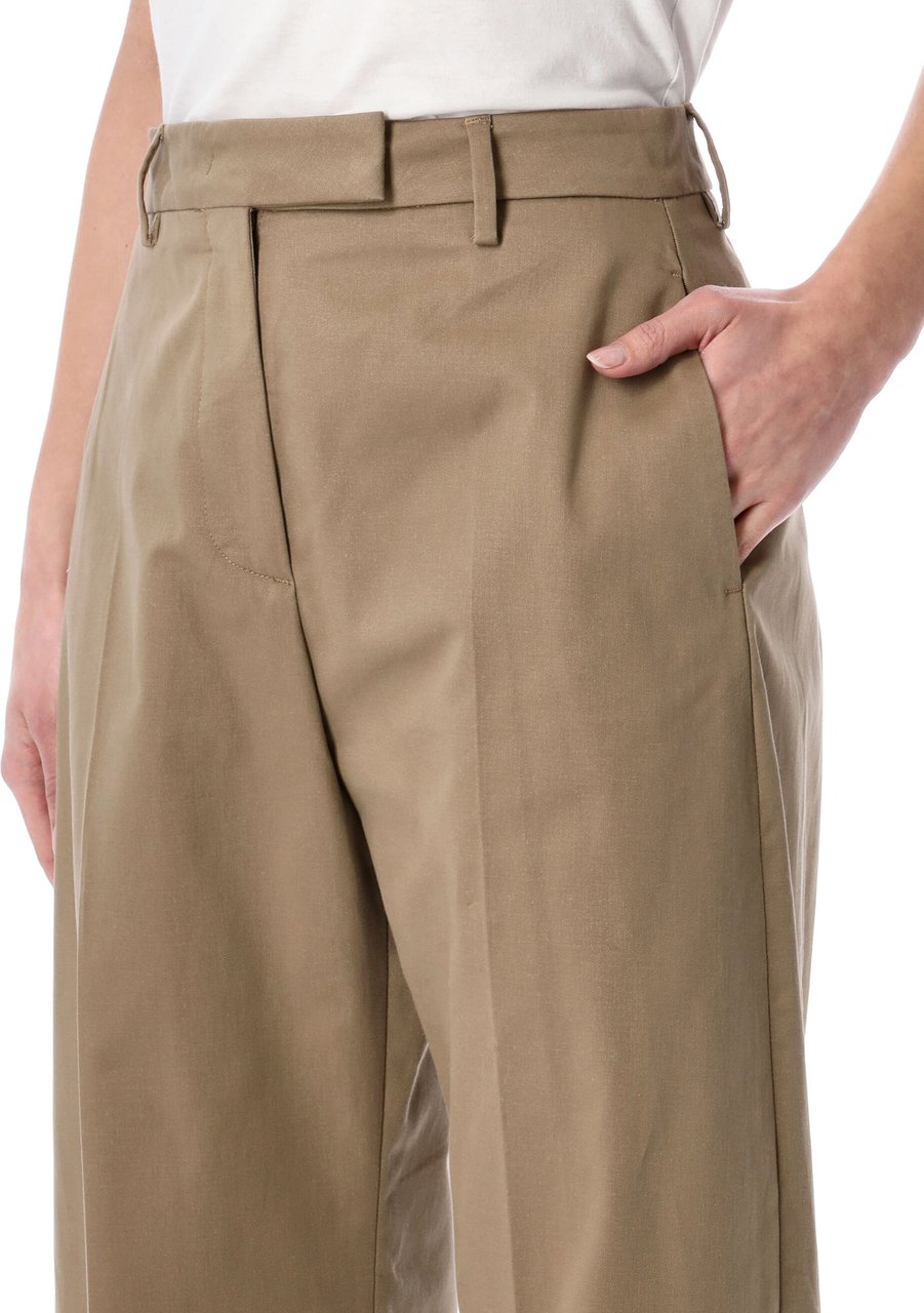 The Latest Dina Pant Cognac Beige