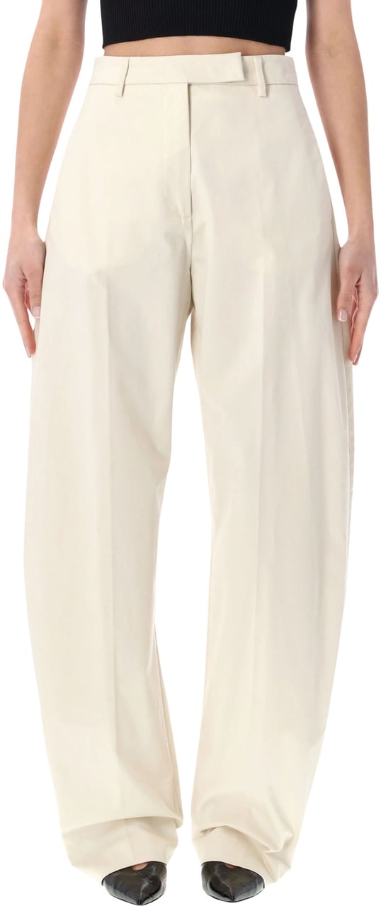 The Latest Dina Pant Bianco Wit