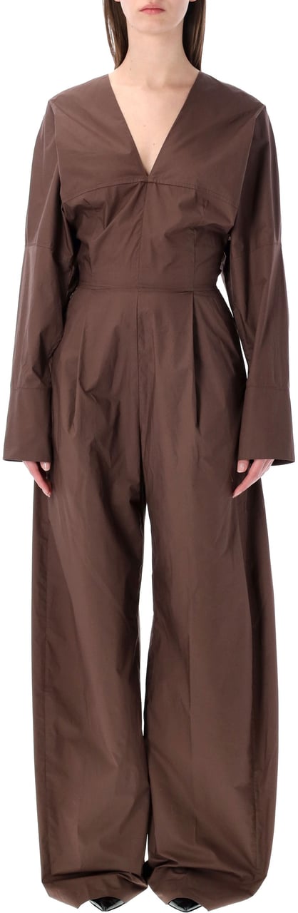 The Latest Drew Jumpsuit Marrone Bruin