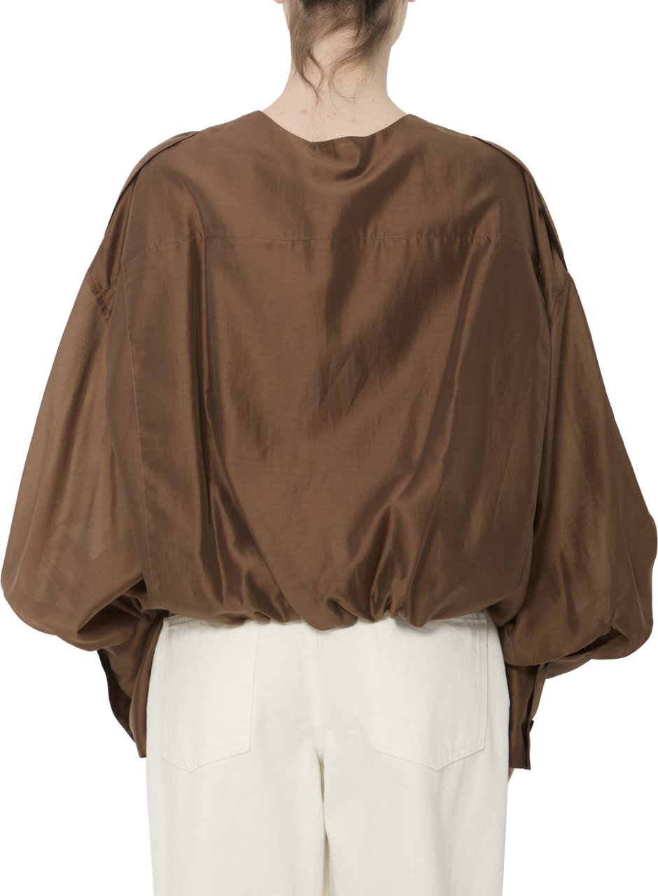 The Latest Diana lightweight muslin shirt Bruin