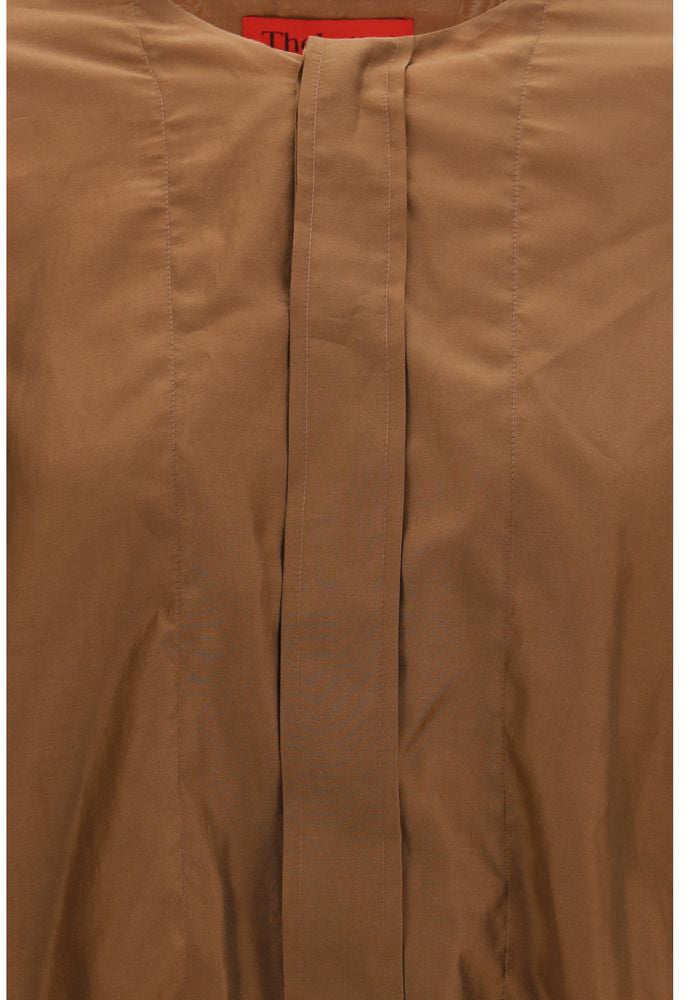 The Latest Brown Lycra Shirt Bruin