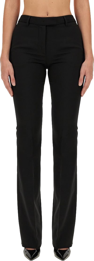 The Latest Skinny Fit Pants With Classic Waistband Zwart