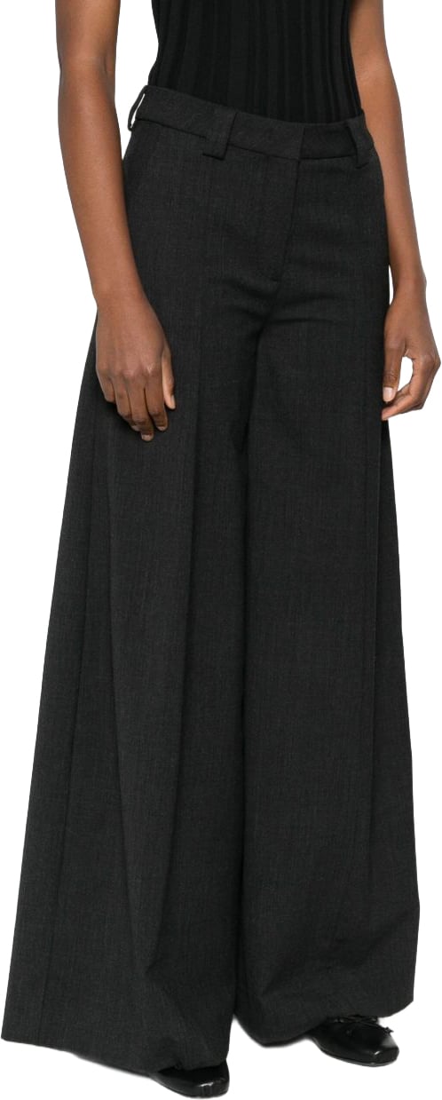 The Latest Trousers Black Donkergrijs