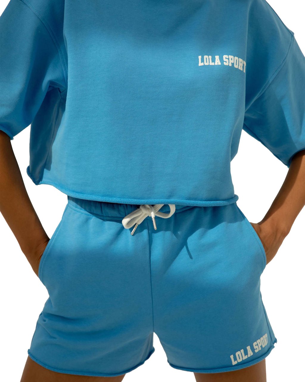 The Lola Club Amber T-shirt Blauw