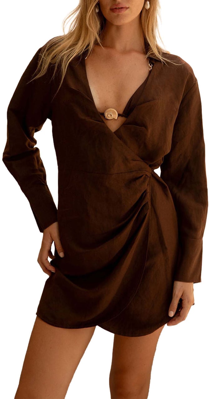 The Lola Club Dana Jurk Wit