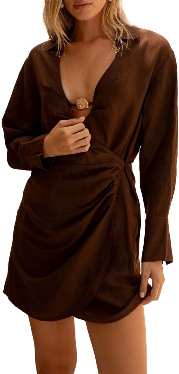 The Lola Club Dana Jurk Wit