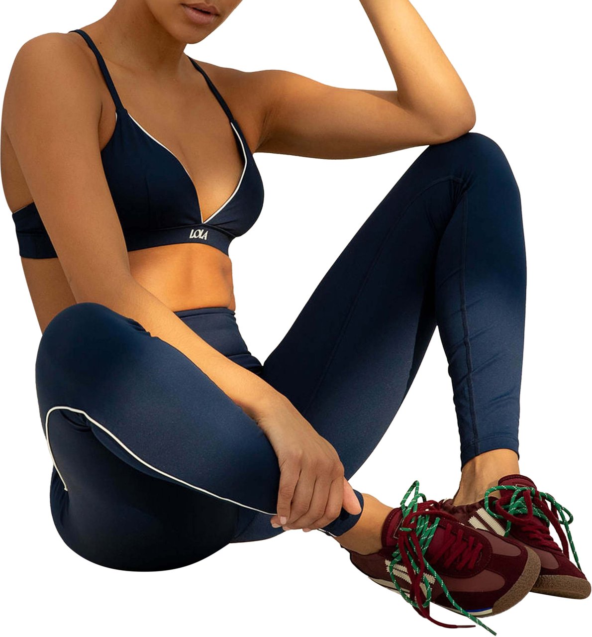 The Lola Club Demi Legging Blauw