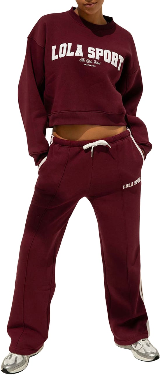 The Lola Club Jade Joggingbroek Rood