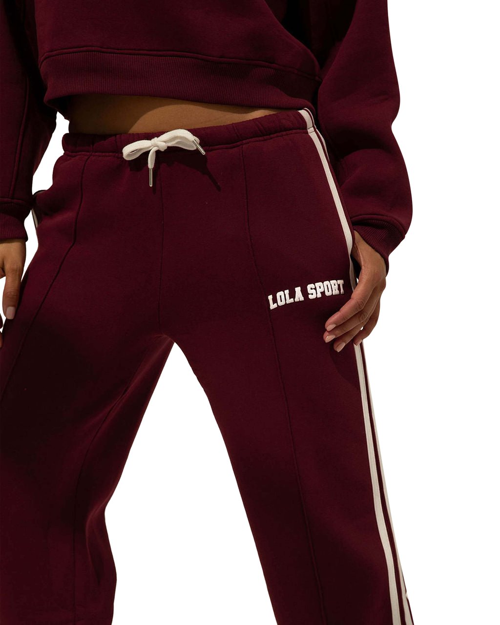 The Lola Club Jade Joggingbroek Rood