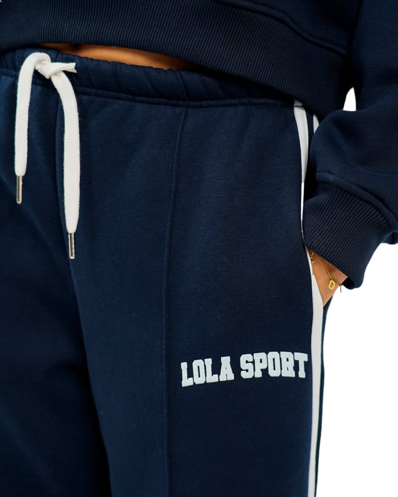 The Lola Club Jade Joggingbroek Blauw