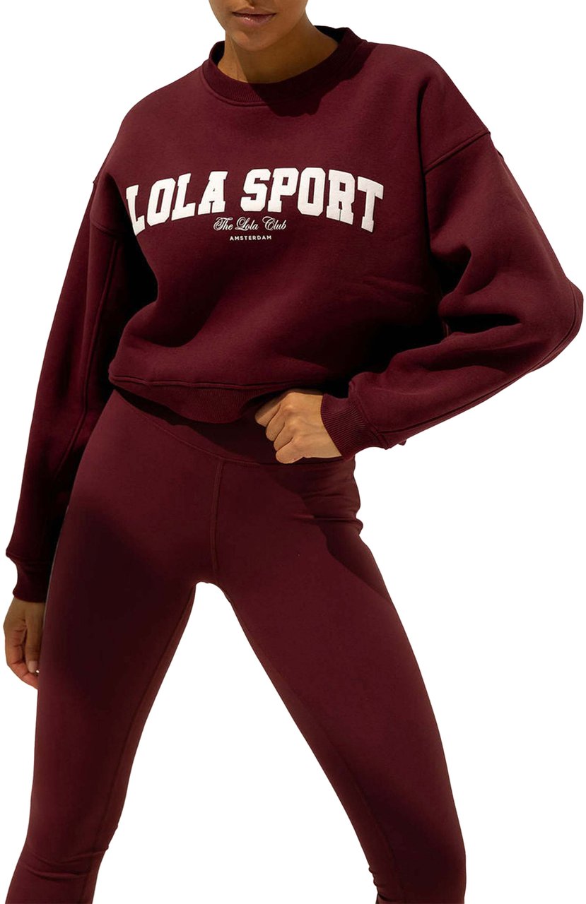 The Lola Club Jade Sweater Rood
