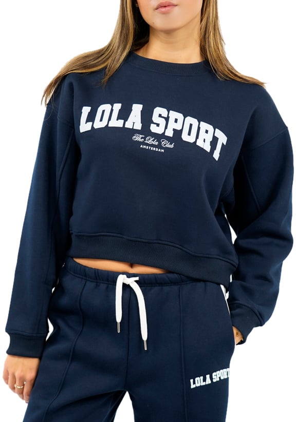 The Lola Club Jade Sweater Blauw