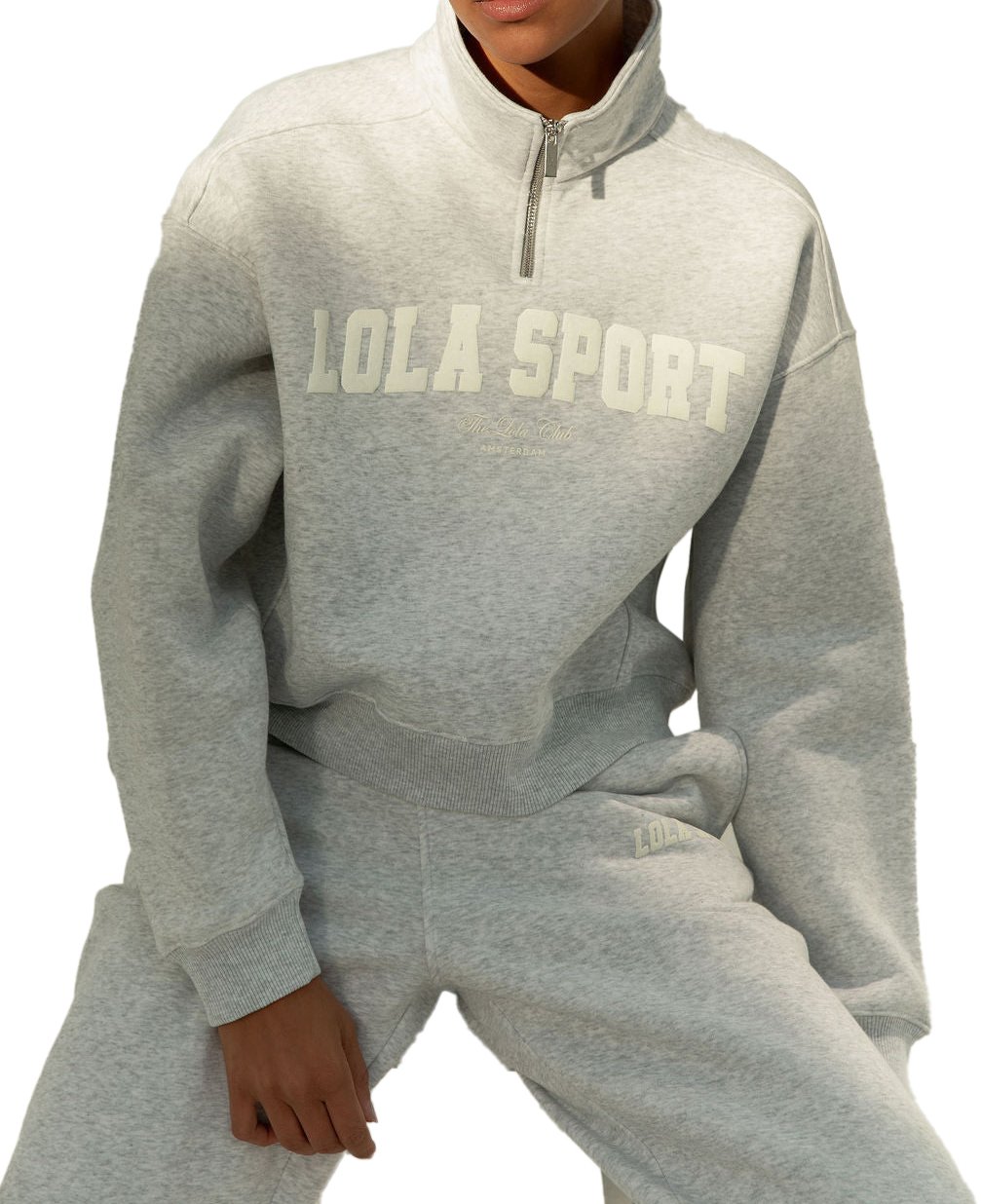 The Lola Club Jayla Joggingbroek Grijs