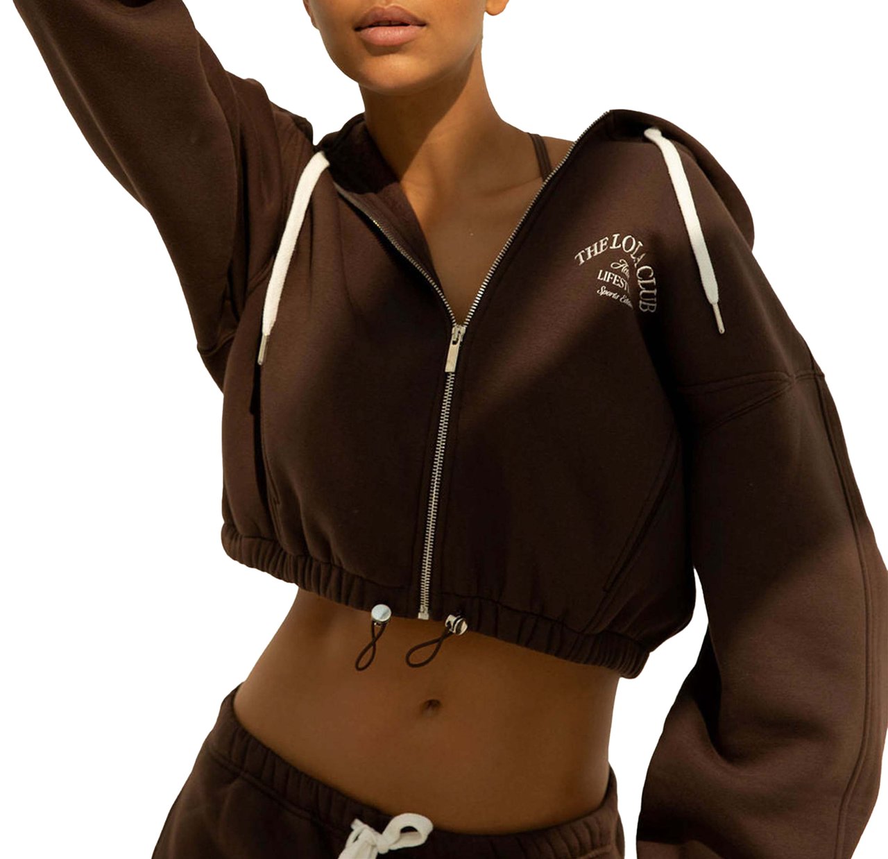 The Lola Club Maya Joggingbroek Wit