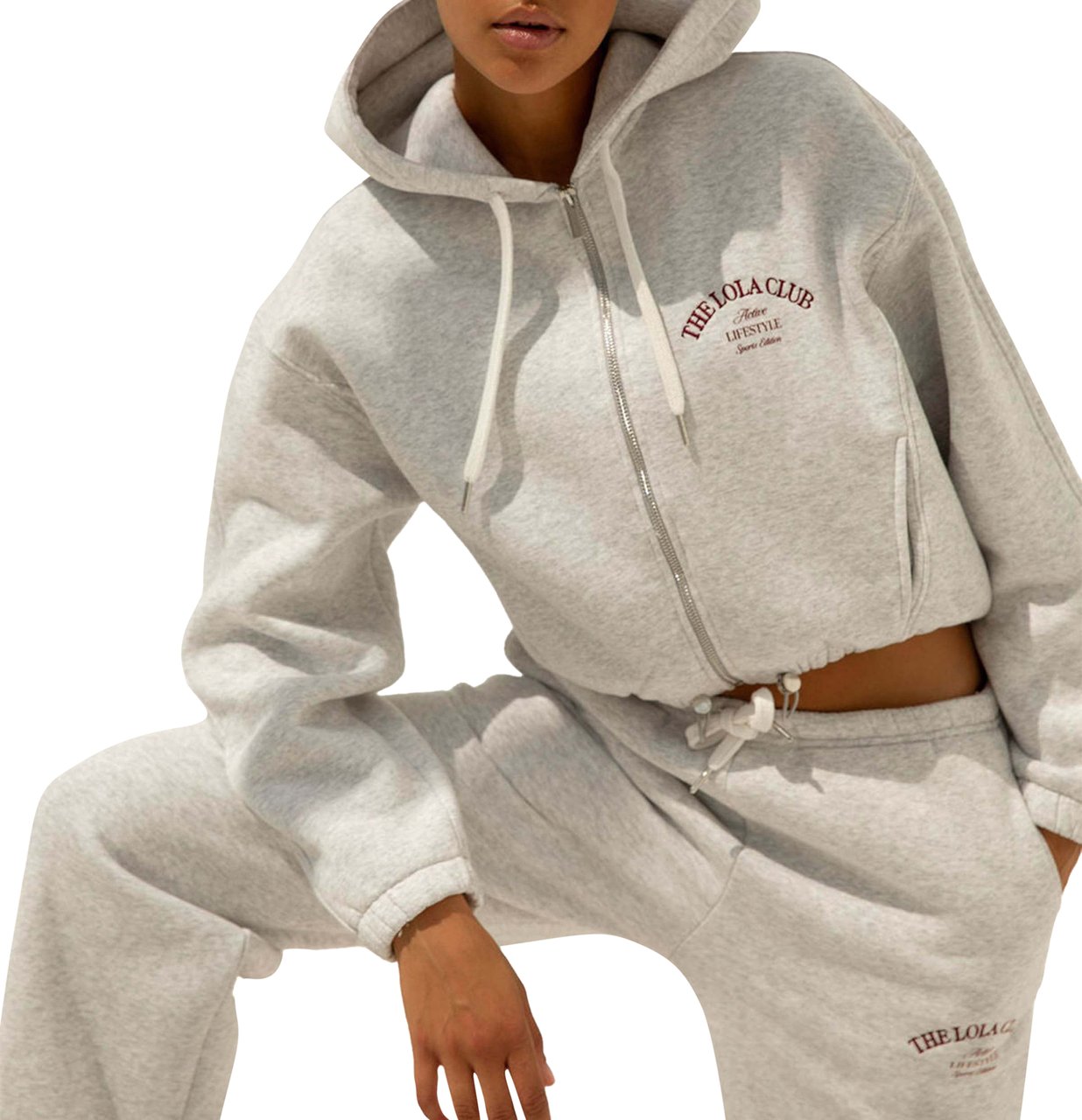 The Lola Club Maya Joggingbroek Grijs