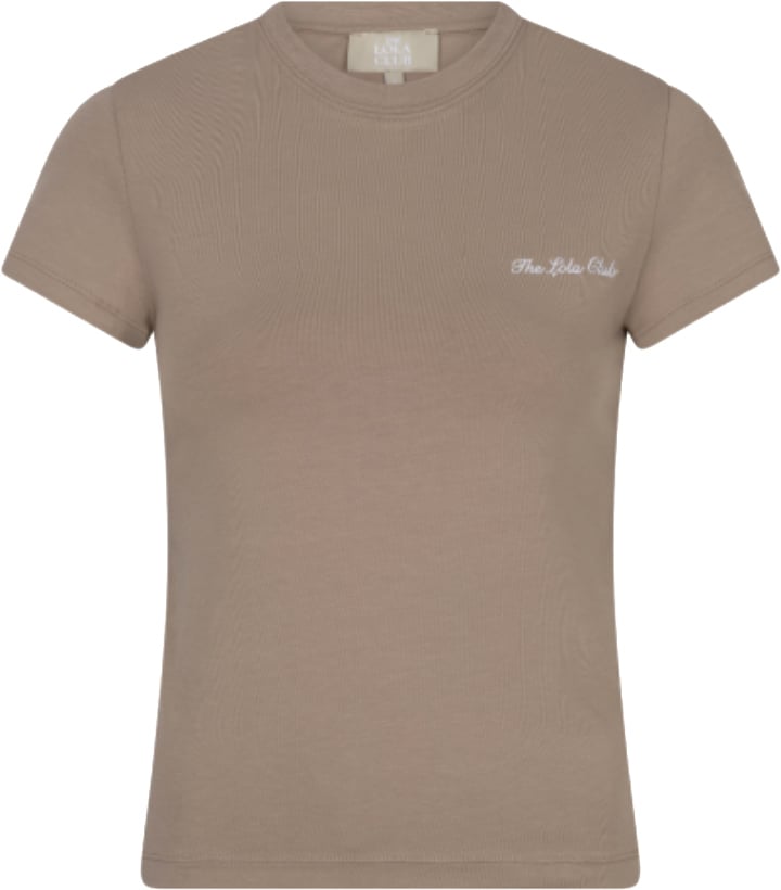 The Lola Club Nicole T-Shirt Beige