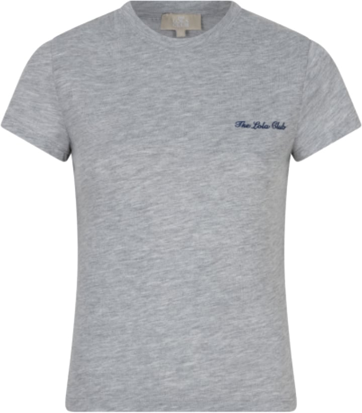 The Lola Club Nicole T-Shirt Grijs