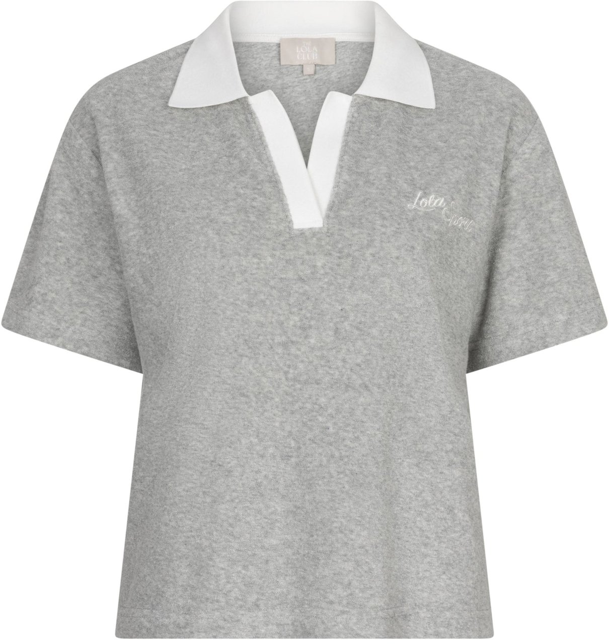 The Lola Club Teddy Polo Grijs