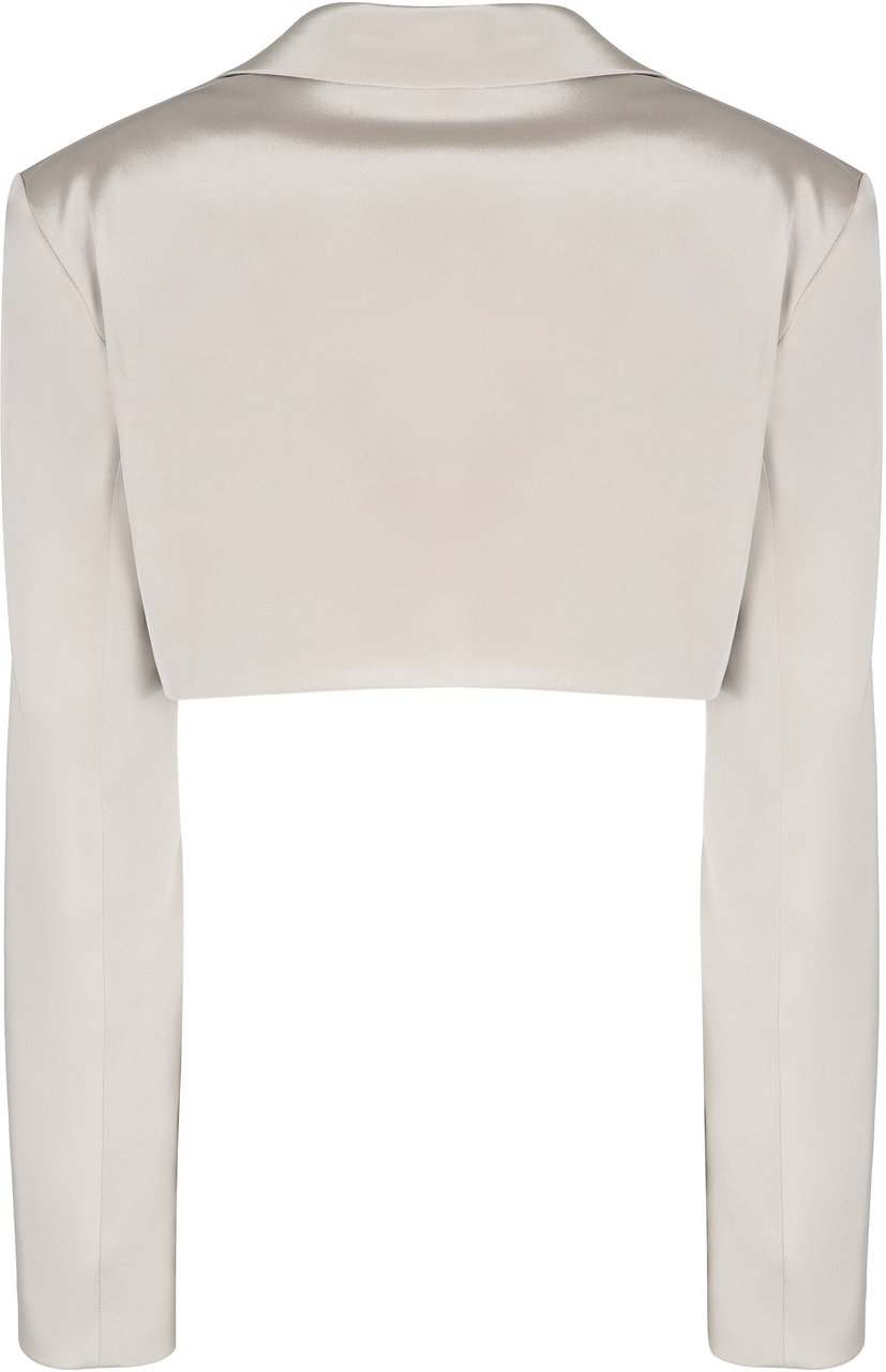 The Mannei Marica silk blazer Beige