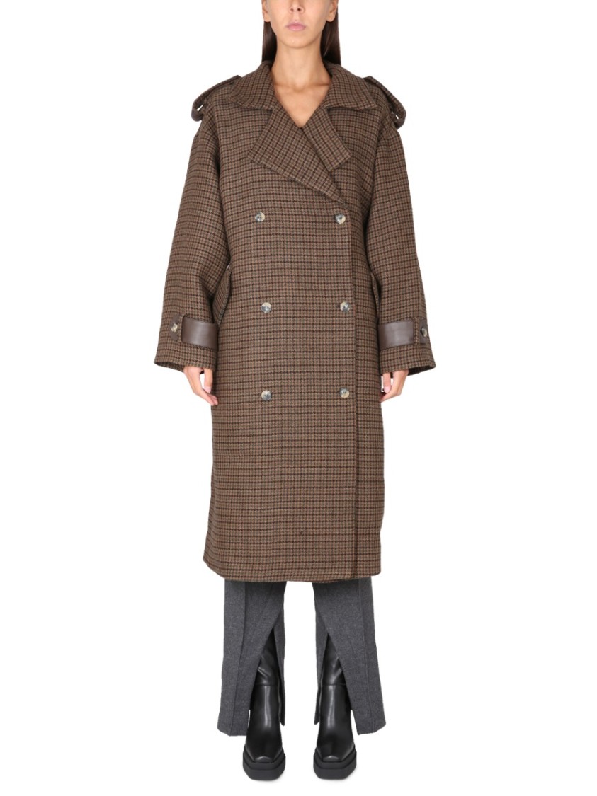 The Mannei Shamali Oversize Coat Grijs