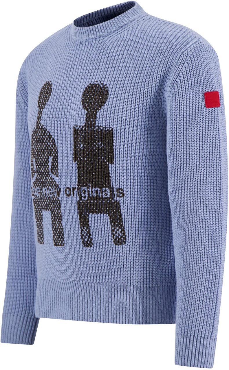 The New Originals Tno Sweater Blauw Blauw