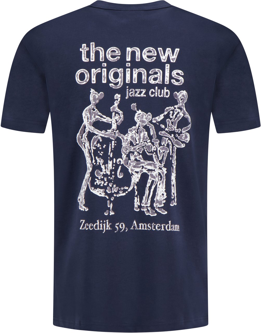 The New Originals Tno T-shirt Blauw Blauw