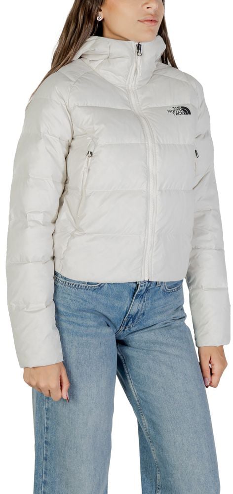 The North Face Cream Nylon Coat Beige