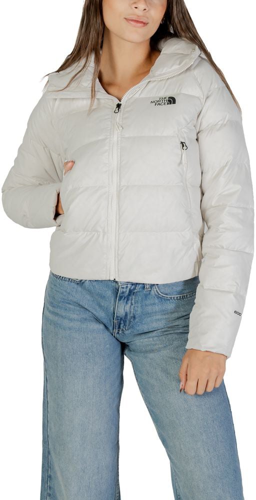 The North Face Cream Nylon Coat Beige