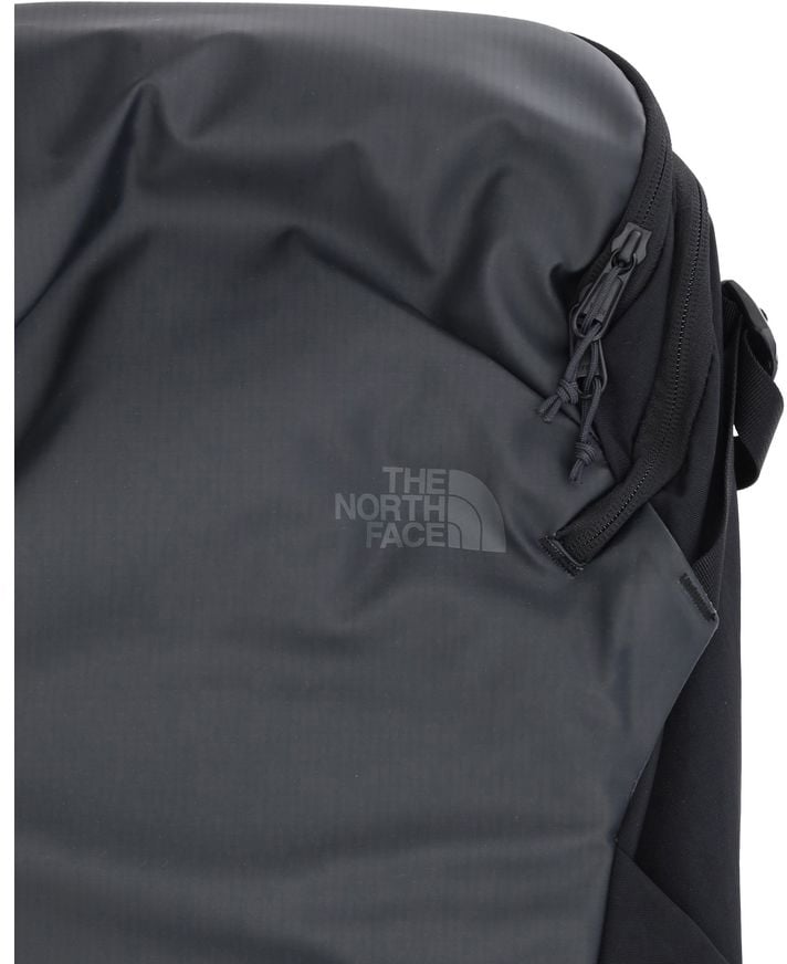 The North Face Black Recycled Polyester Backpack Zwart