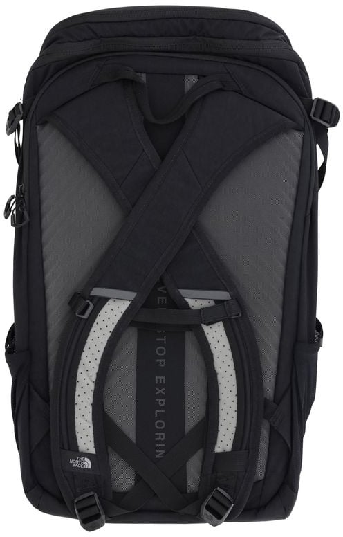 The North Face Black Recycled Polyester Backpack Zwart