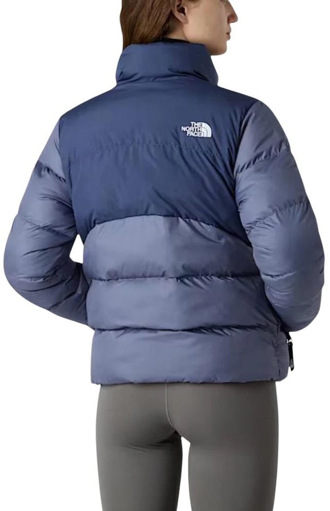 The North Face Blue Polyester Coat Blauw