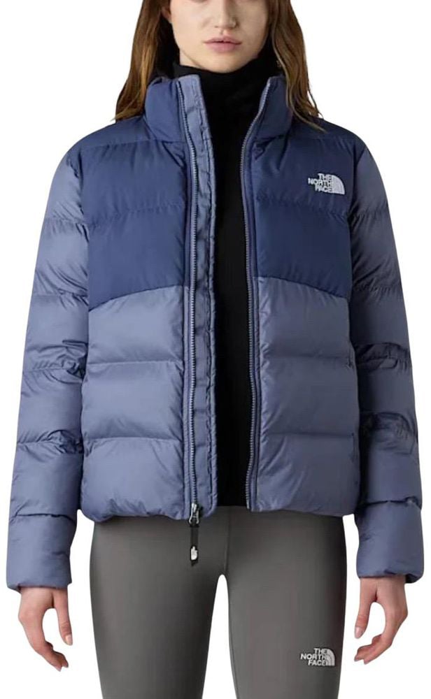 The North Face Blue Polyester Coat Blauw