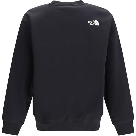 The North Face The North Face Black Cotton Sweatshirt Zwart