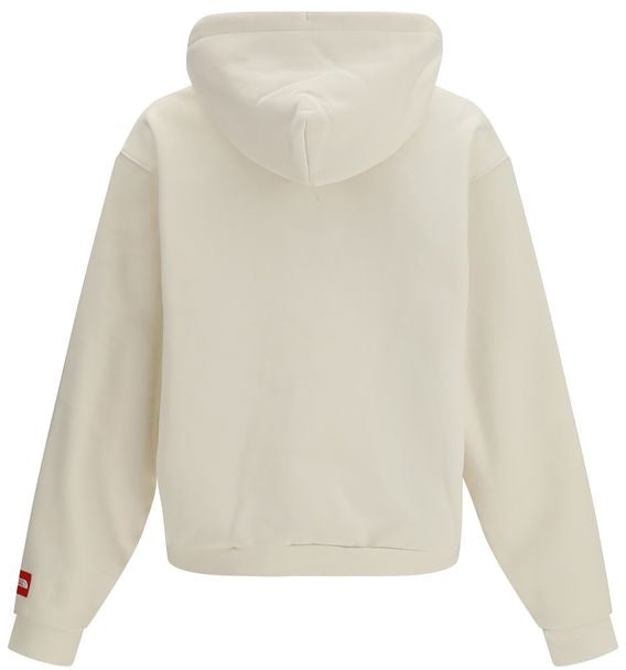 The North Face White Cotton Sweatshirt Wit