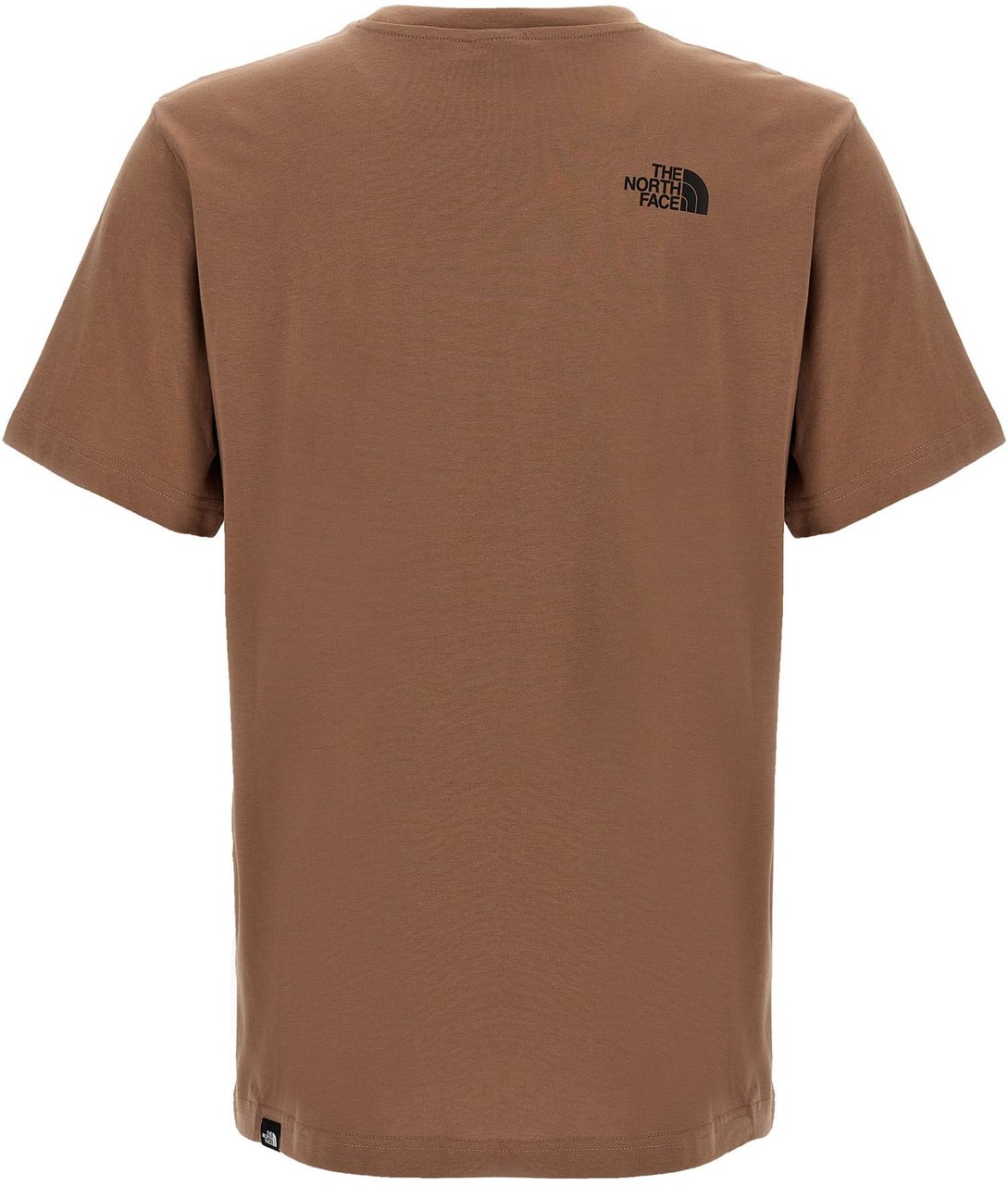 The North Face Brown Cotton T-Shirt Bruin