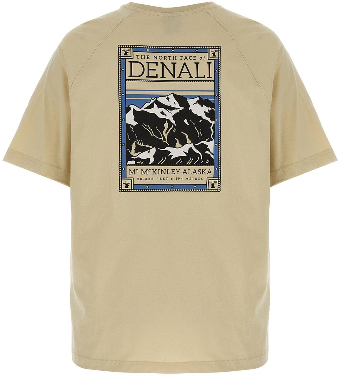 The North Face Beige Cotton T-Shirt Beige