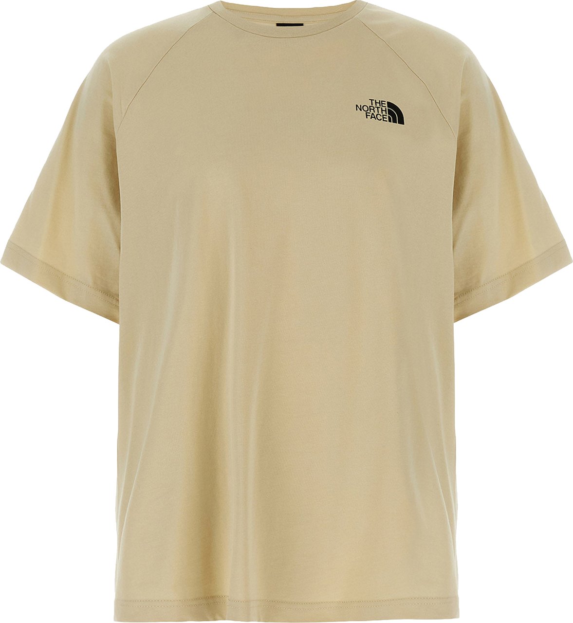 The North Face Beige Cotton T-Shirt Beige