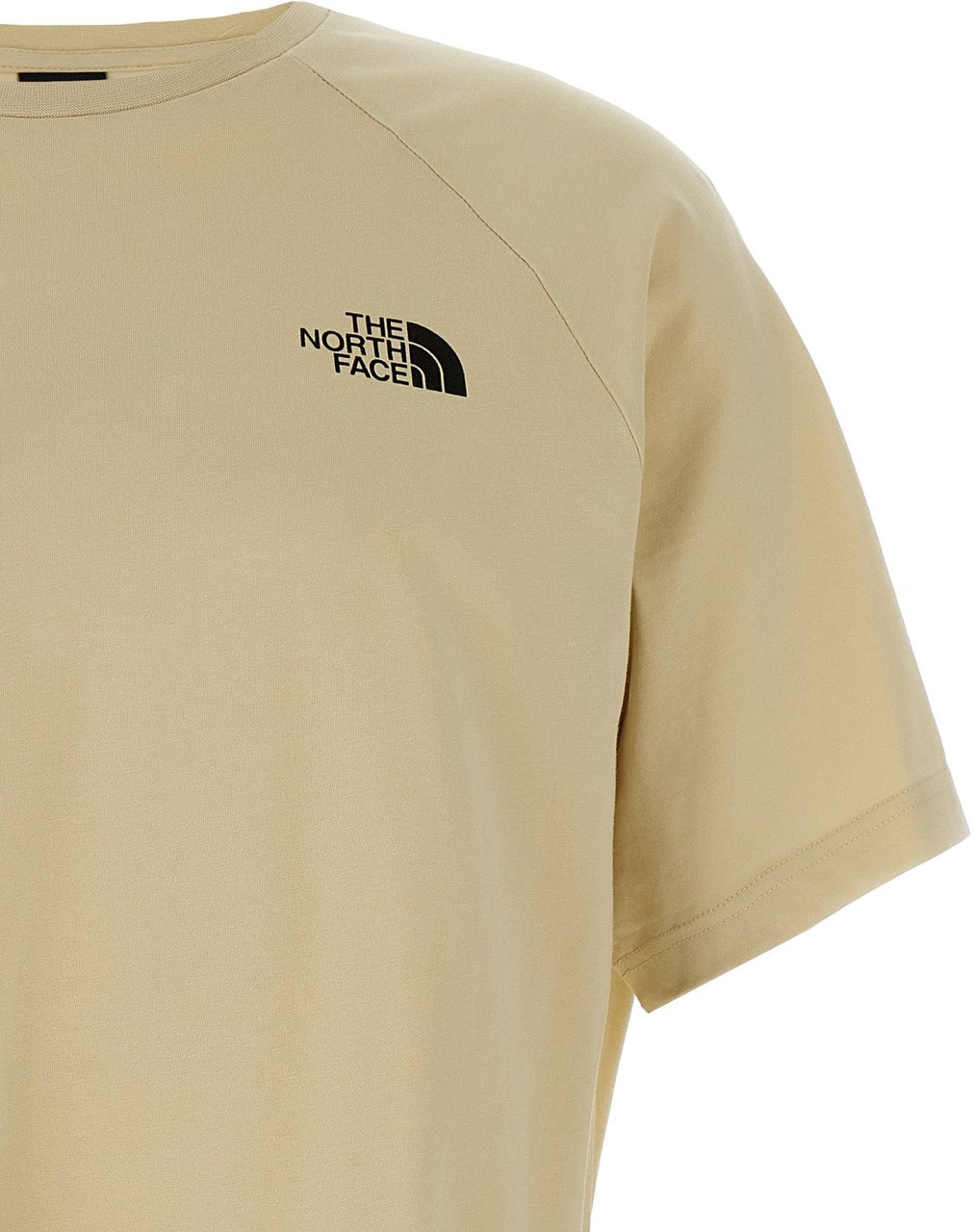 The North Face Beige Cotton T-Shirt Beige