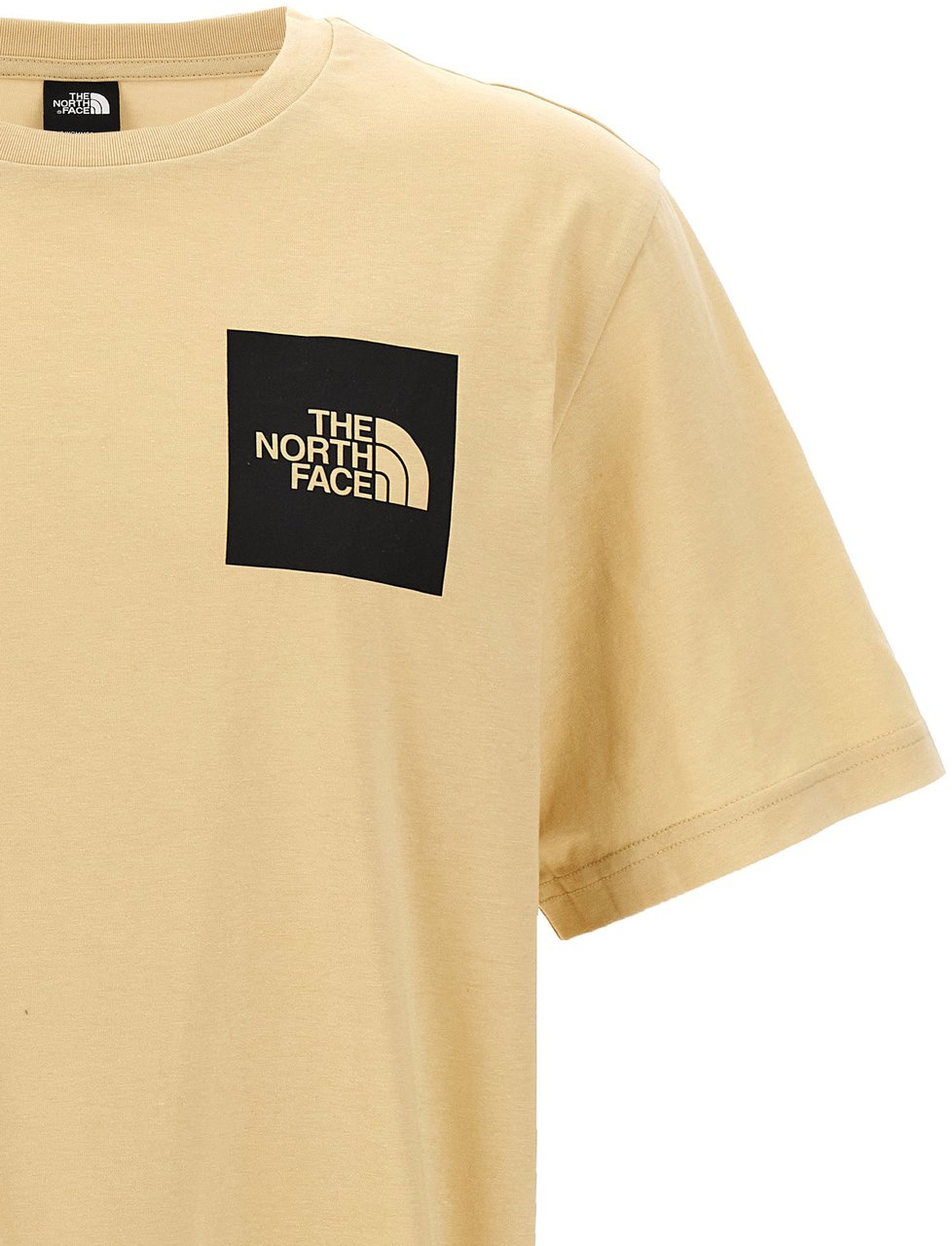 The North Face Beige Cotton T-Shirt Beige