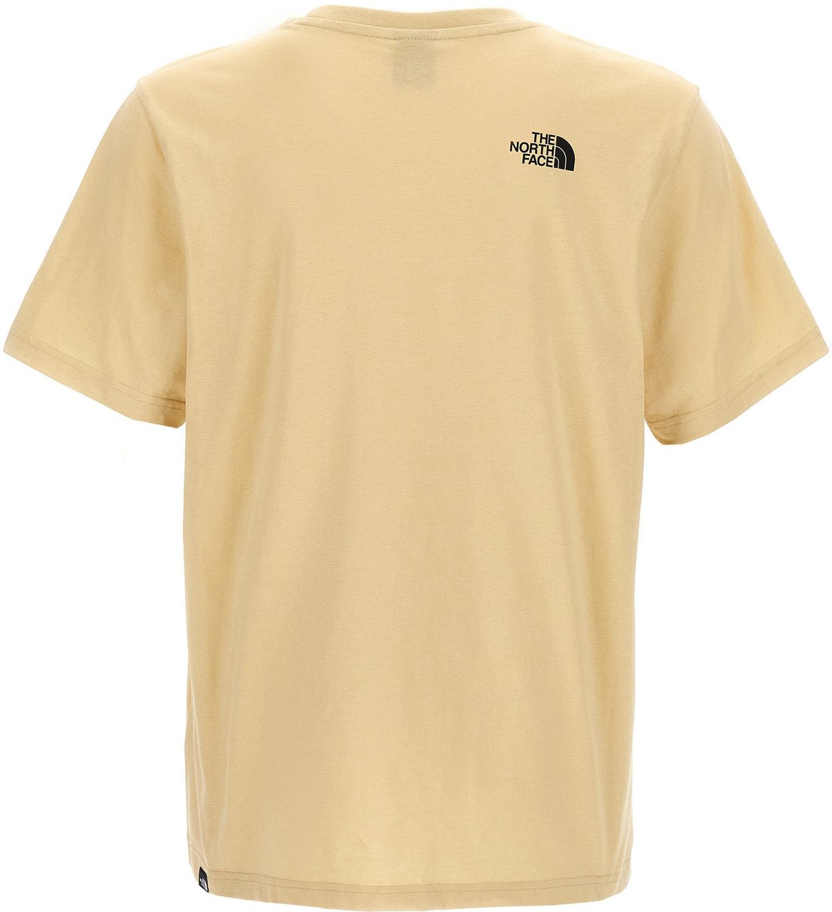 The North Face Beige Cotton T-Shirt Beige
