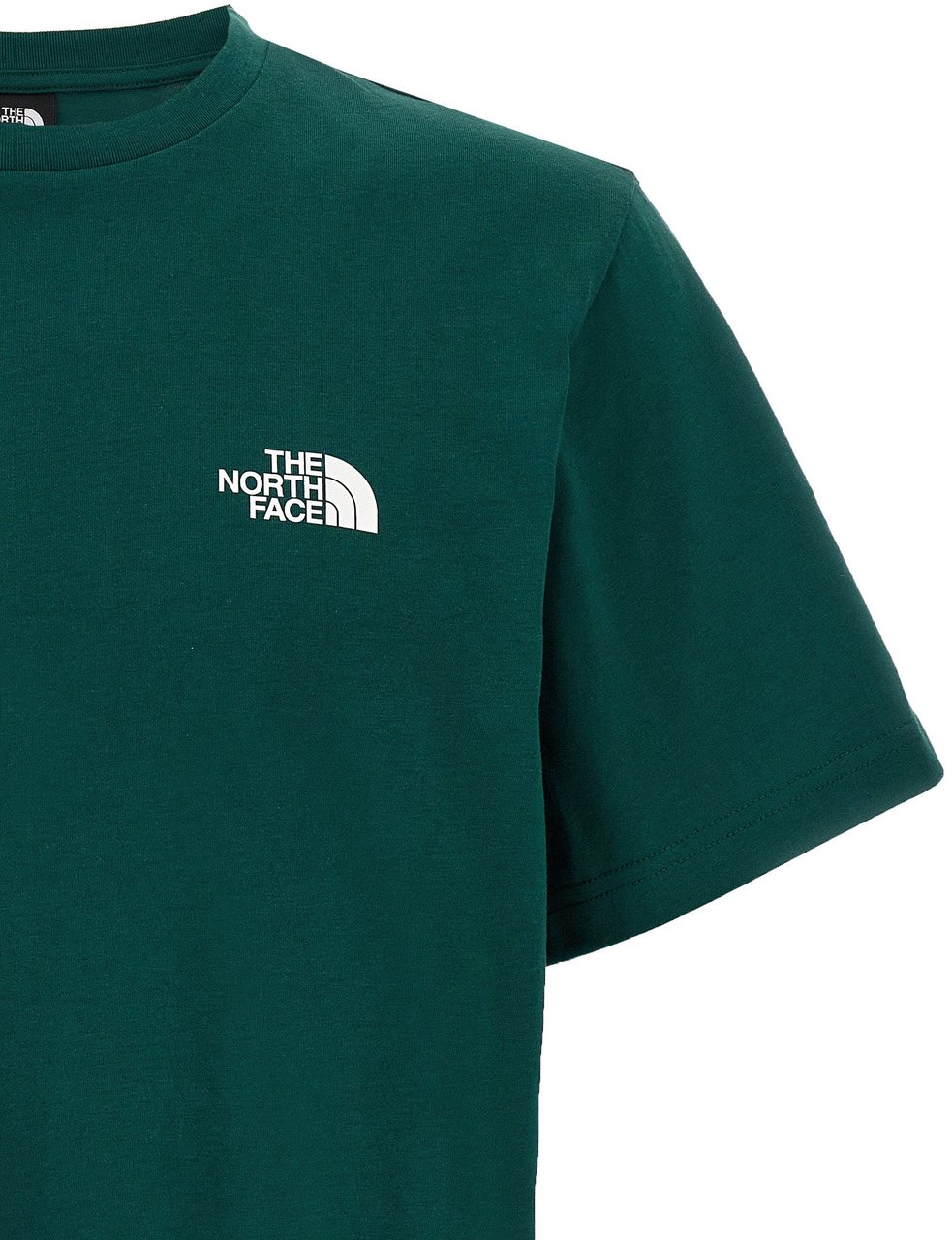 The North Face Bicolor Cotton T-Shirt Groen
