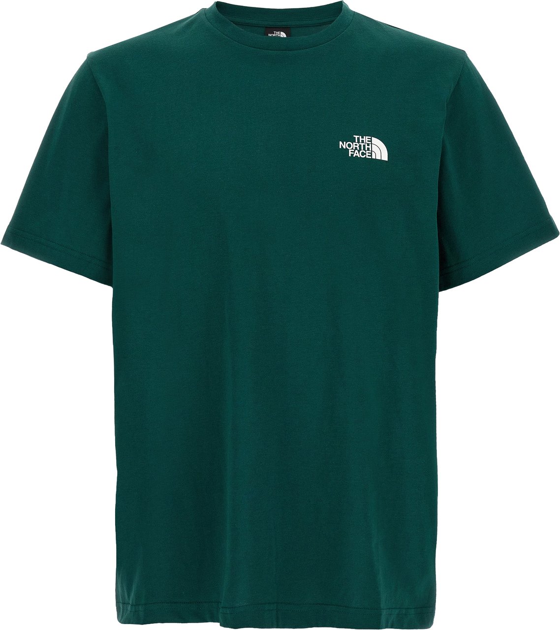 The North Face Bicolor Cotton T-Shirt Groen
