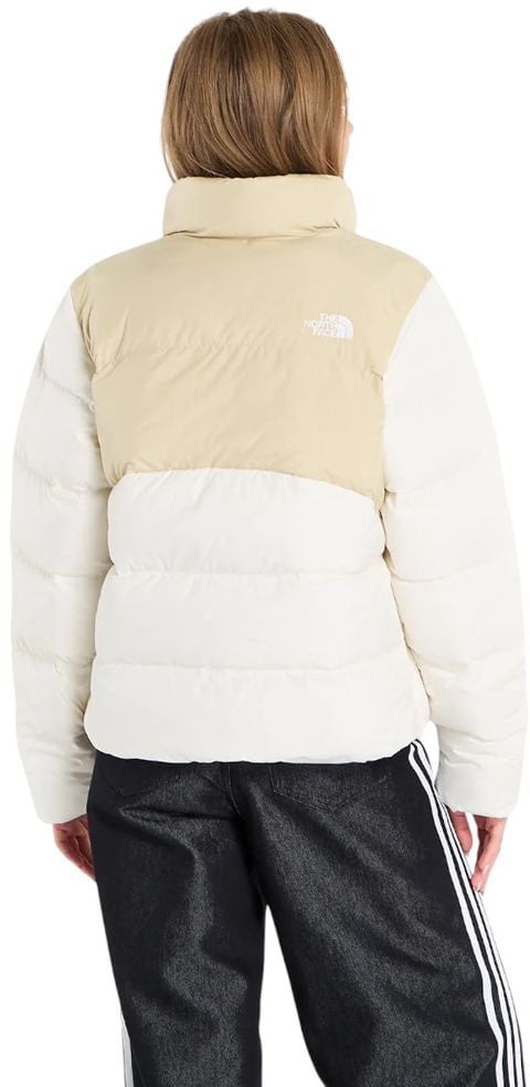The North Face Cream Polyester Coat Beige