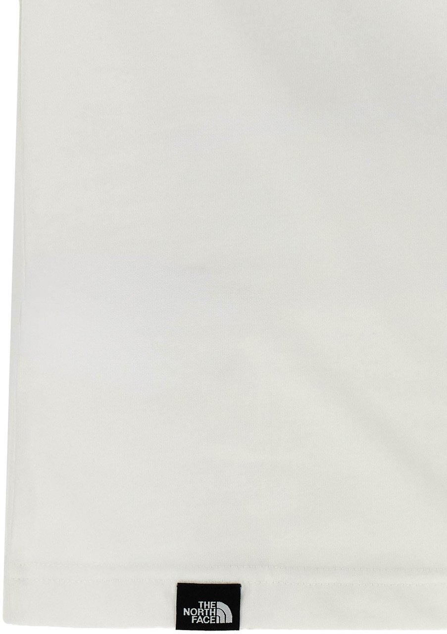 The North Face White Cotton T-Shirt Wit