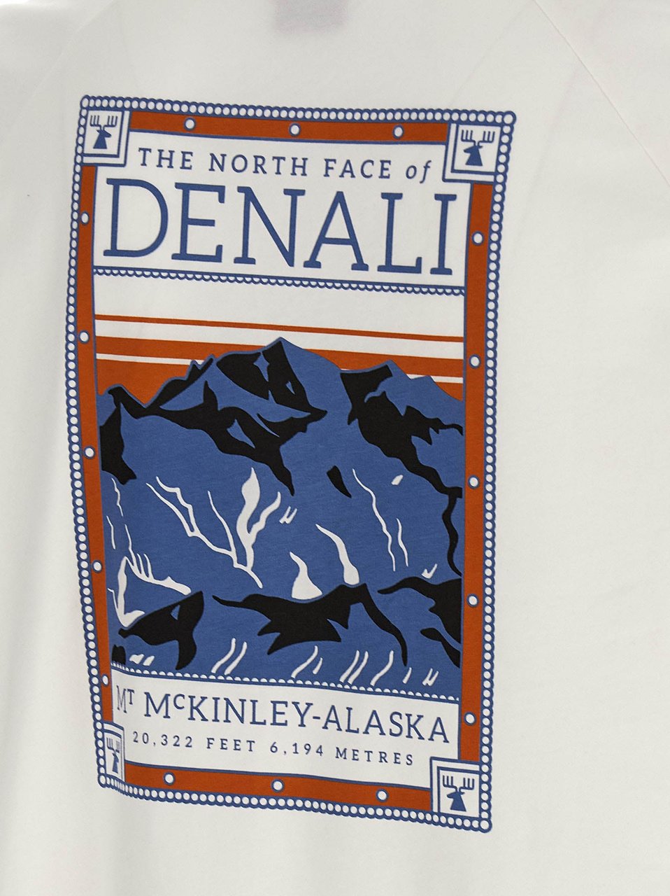 The North Face White Cotton T-Shirt Bruin